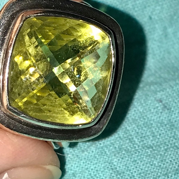 David yurman lemon citrine Albion ring size 5 - Picture 7 of 12